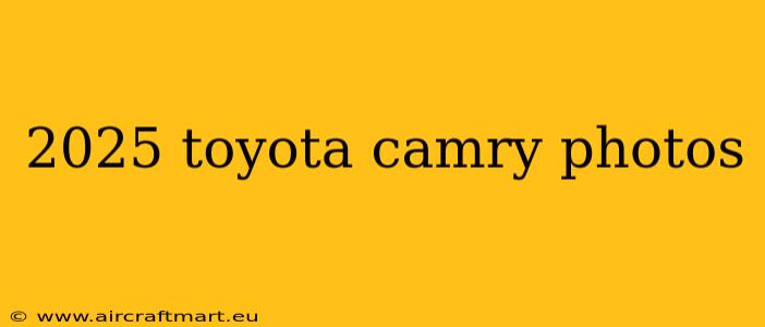 2025 toyota camry photos